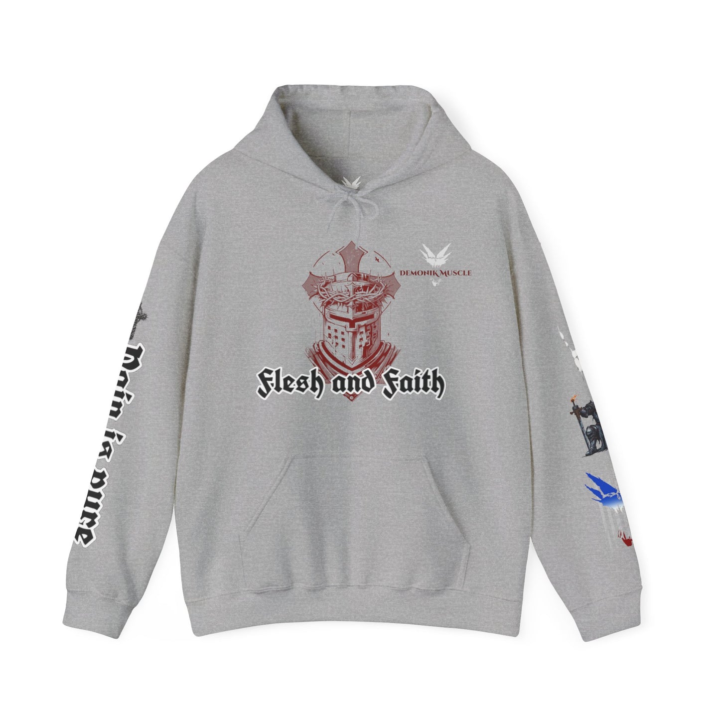 Flesh and faith Gym Hoodie