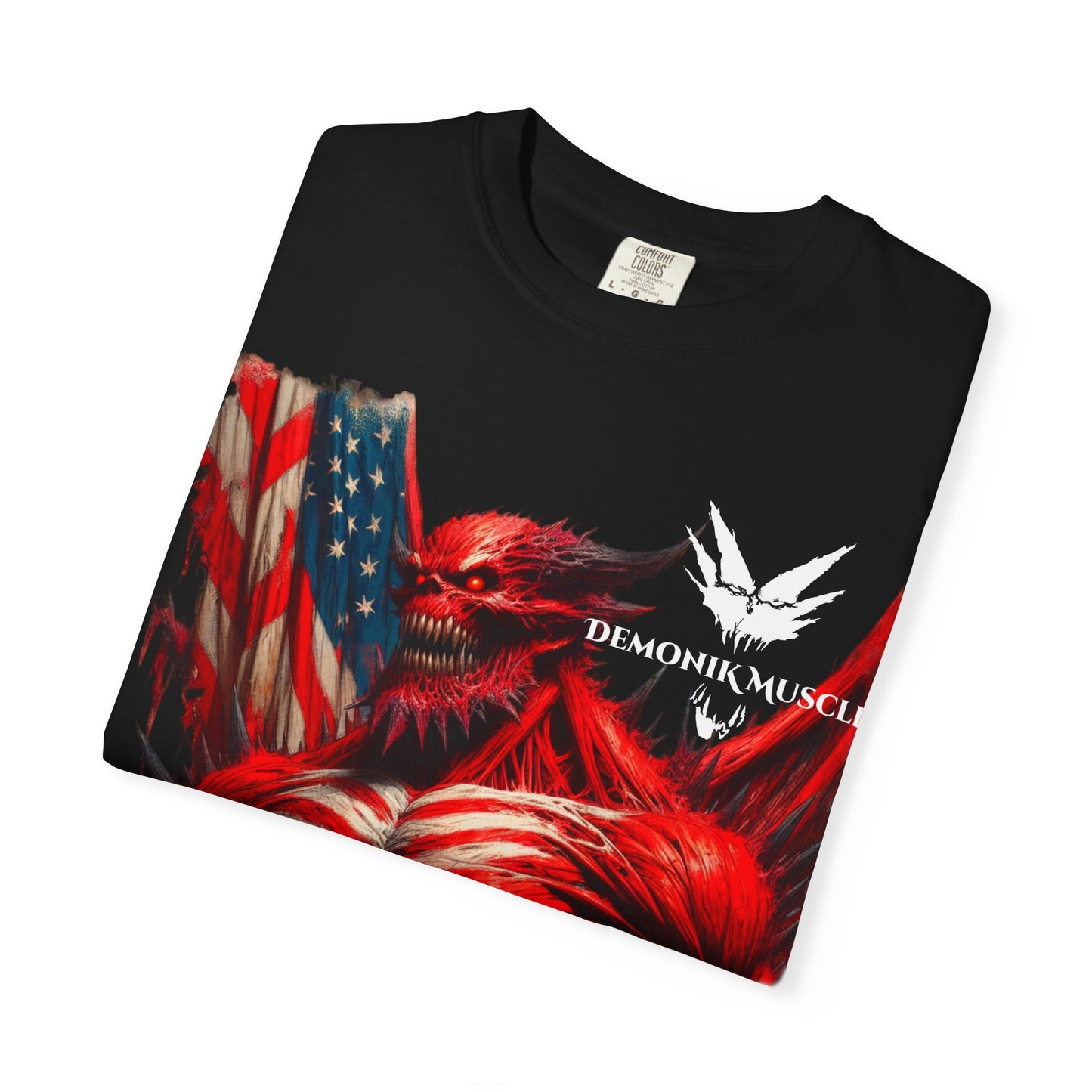 Demonik muscle patriot t-shirt