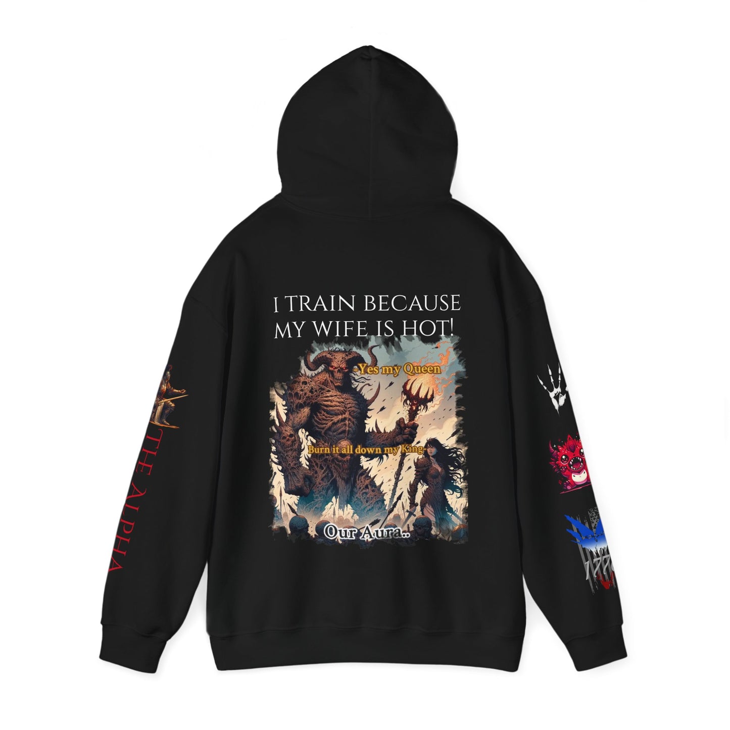 Husband and wife Hooded Sweatshirt