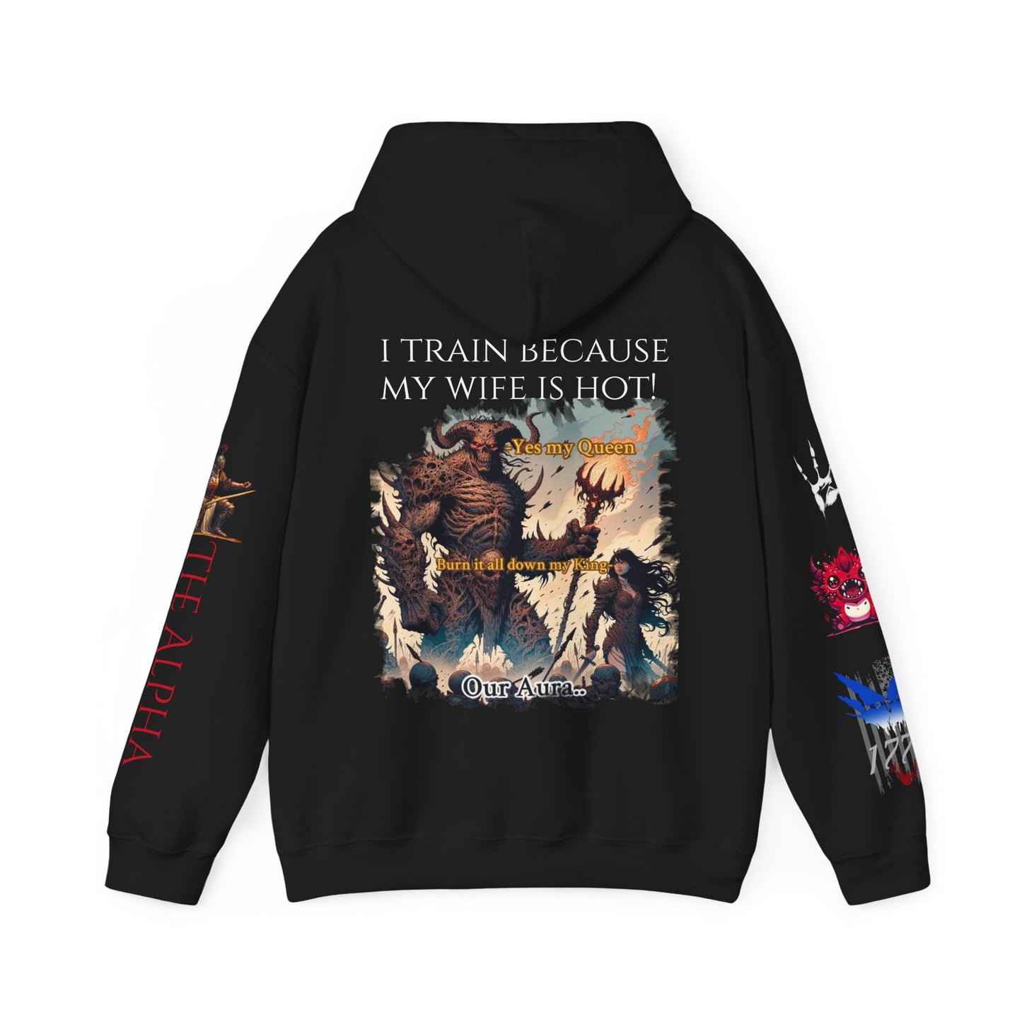 Husband and wife Hooded Sweatshirt