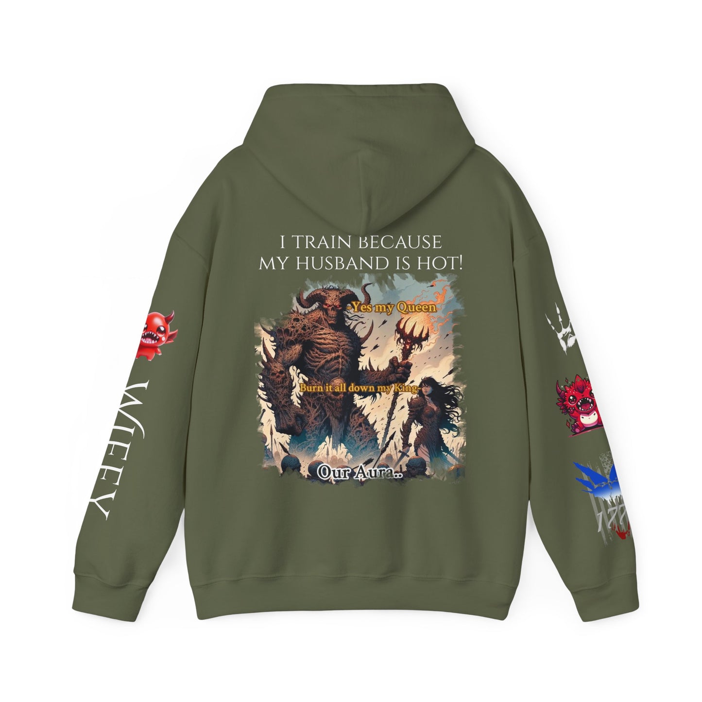 Husband and wife Hooded Sweatshirt