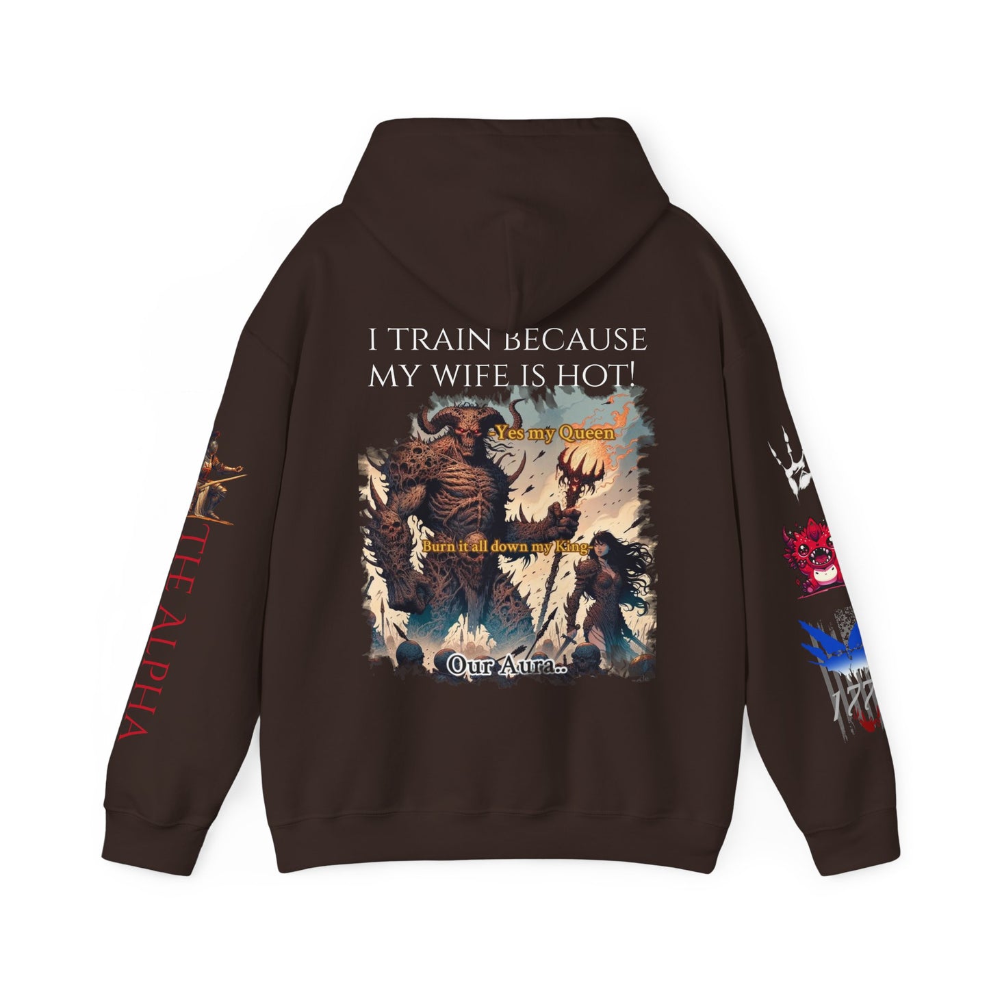 Husband and wife Hooded Sweatshirt