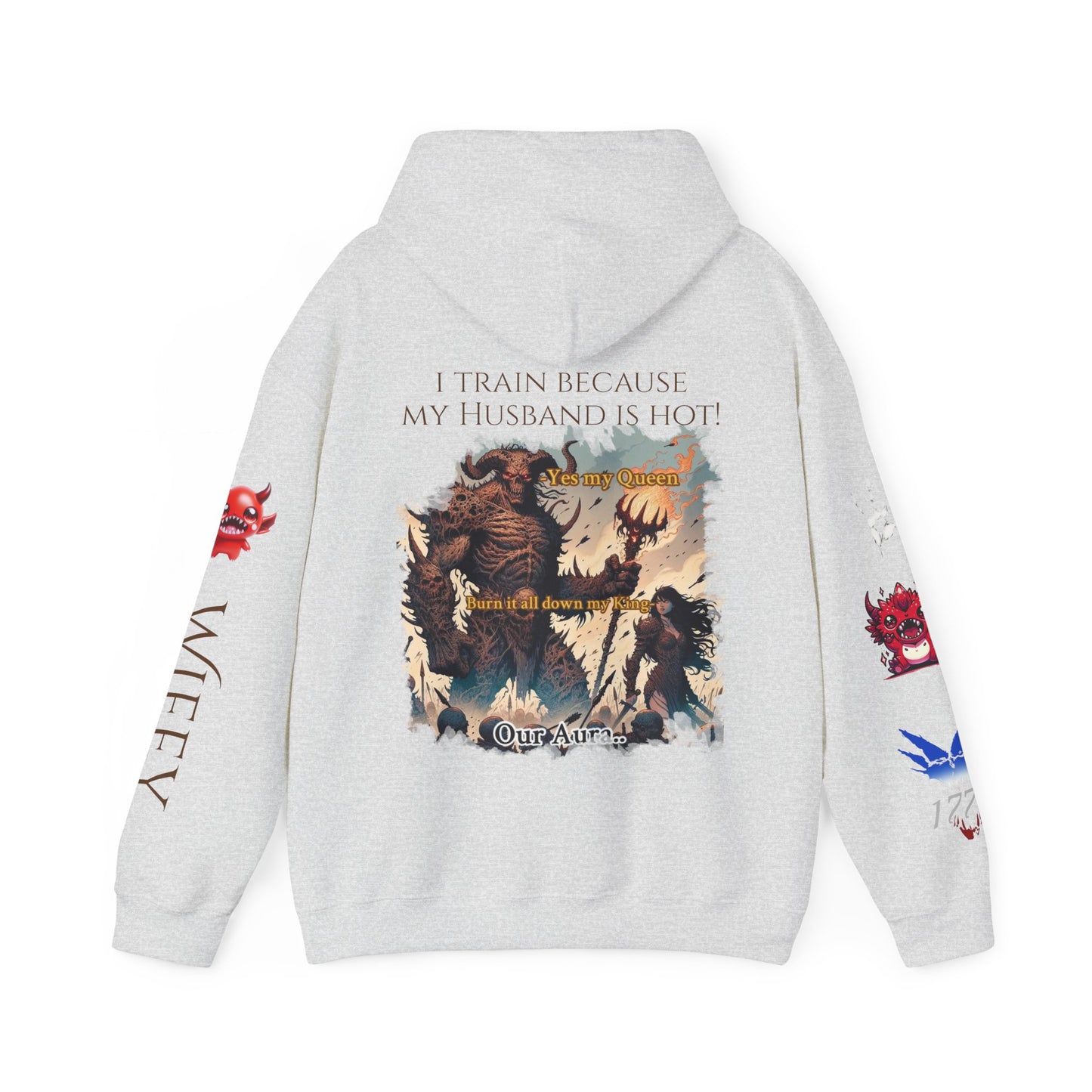 Husband and wife Hooded Sweatshirt