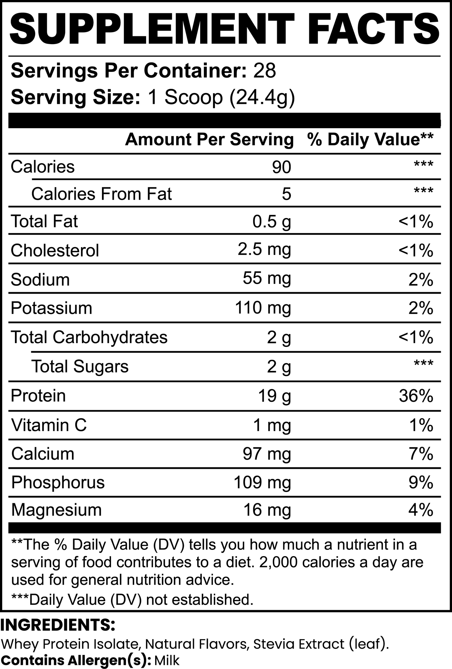 King Rex prehistoric protein (Pure3 100% Whey Protein Isolate (Vanilla)