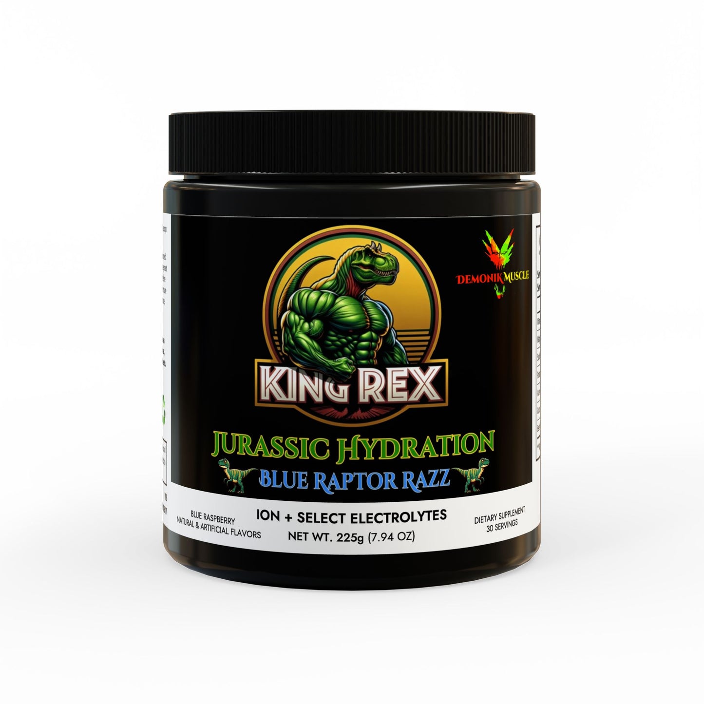 King Rex Jurassic Hydration (ION + Select Electrolyte Supplement (225g, 7.9oz)