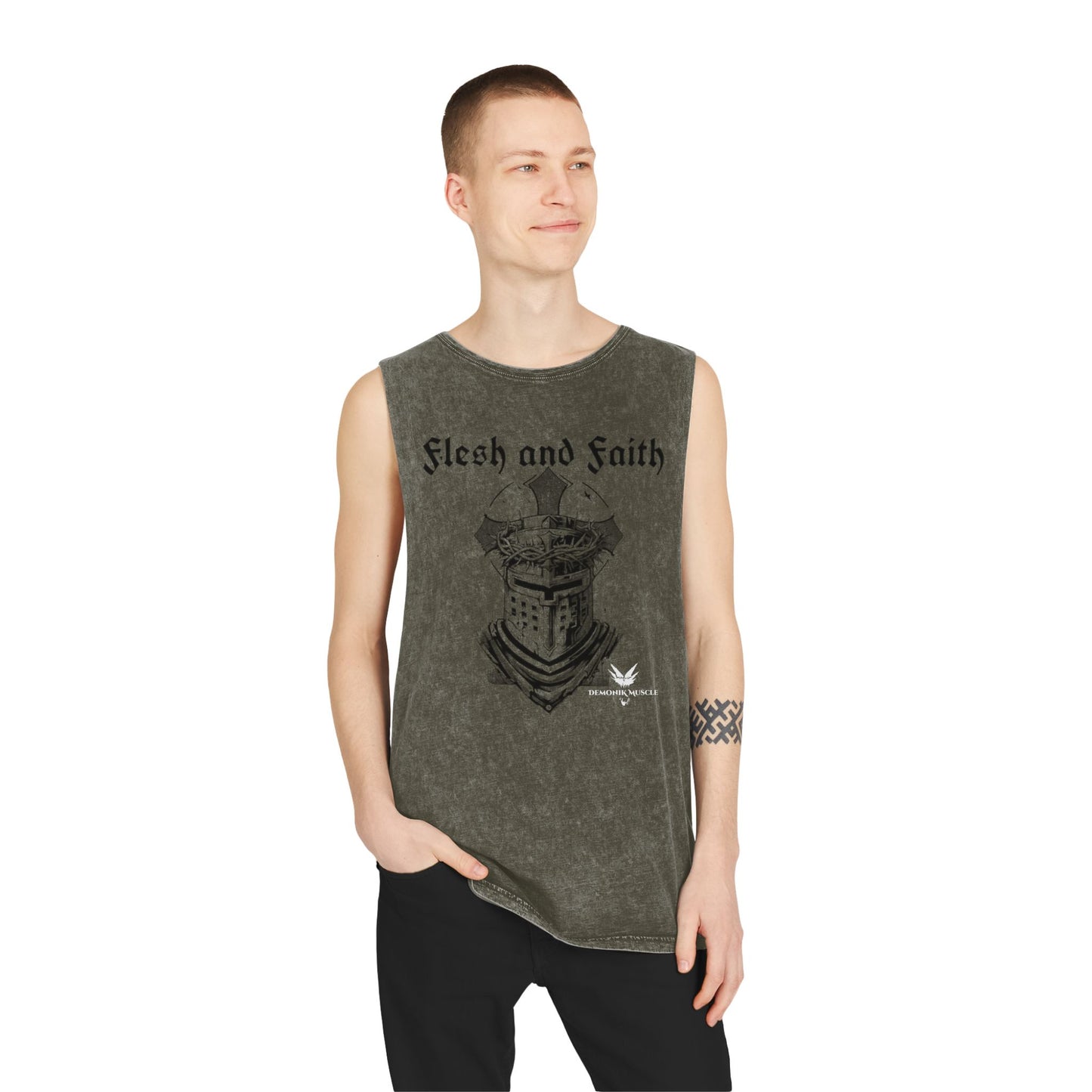 Flesh and Faith Gym Tank Top