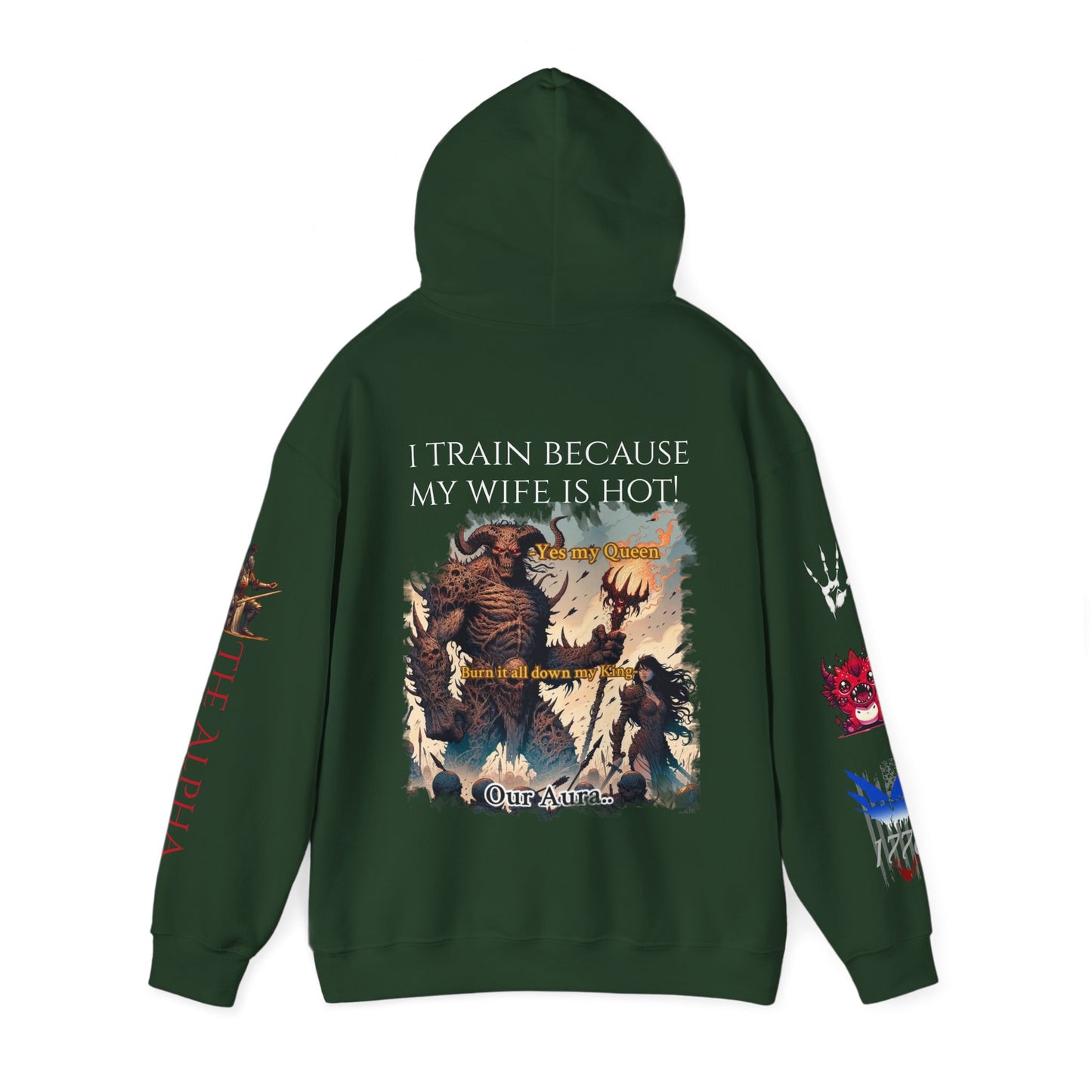 Husband and wife Hooded Sweatshirt
