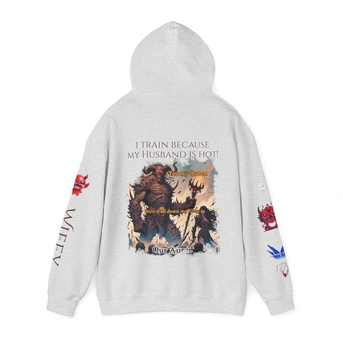 Husband and wife Hooded Sweatshirt