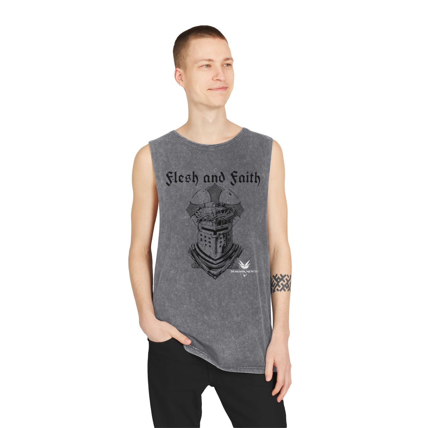 Flesh and Faith Gym Tank Top