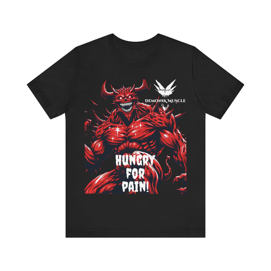 Demonik muscle Short Sleeve Tee-mind, body, soul