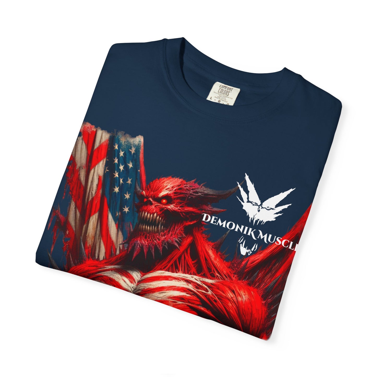 Demonik muscle patriot t-shirt