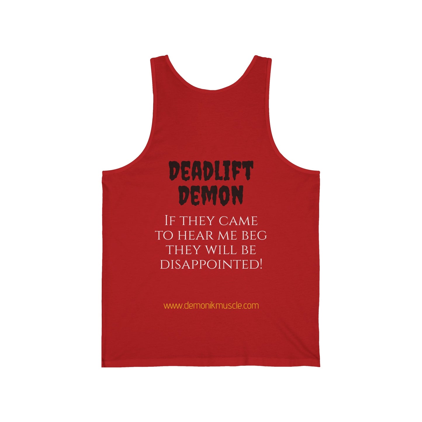 Deadlift Demon Tank top