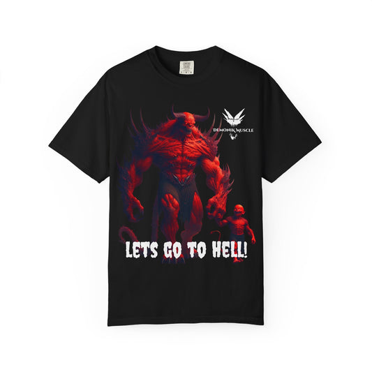 Demonik Muscle “let’s go to hell” T-Shirt
