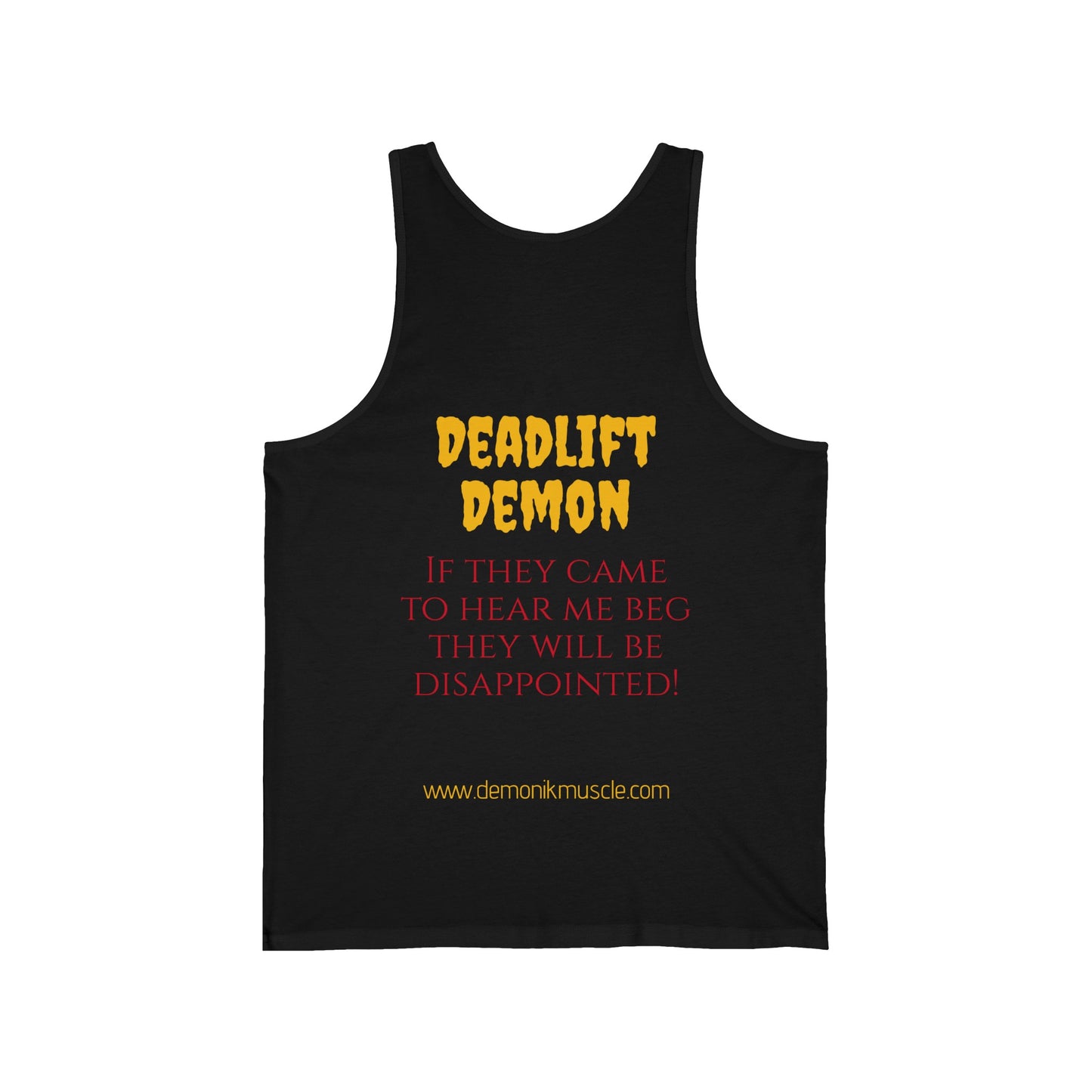 Deadlift Demon Tank top