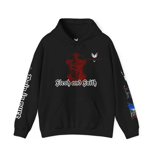 Flesh and faith Gym Hoodie