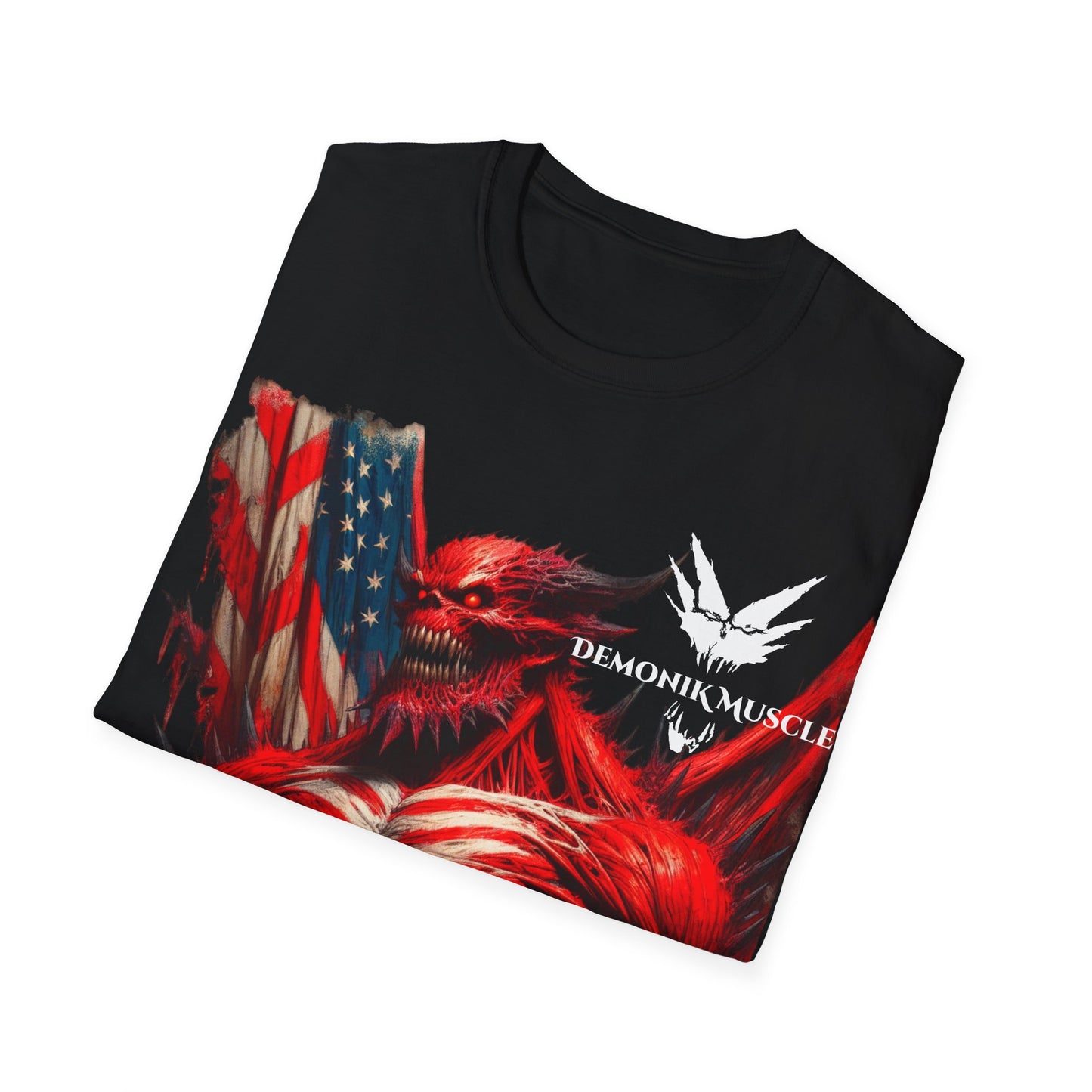 Demonik muscle patriot t-shirt