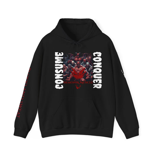 Consume and conquer hoodie