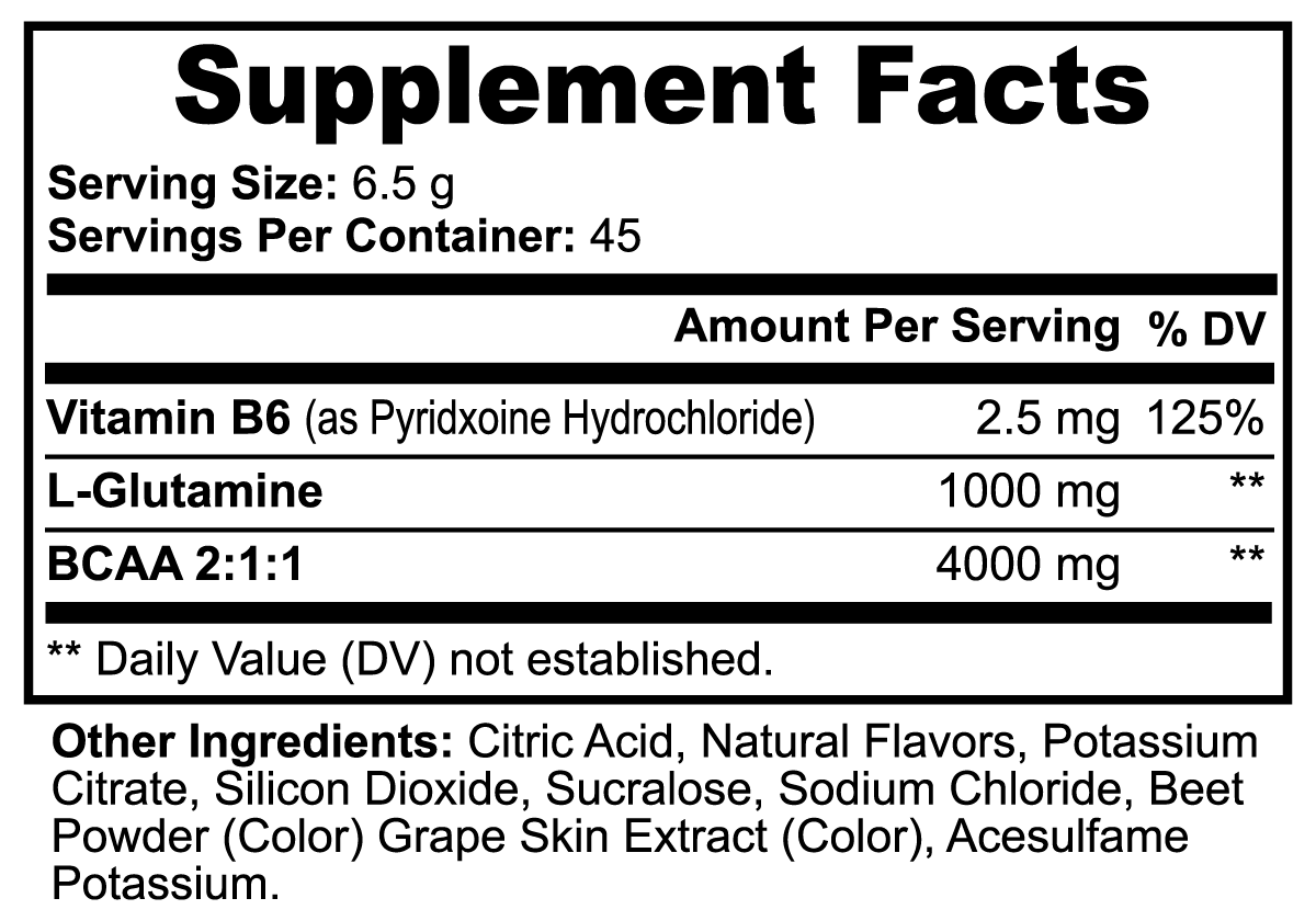 “Blood of my Blood” BCAA Post Workout Powder (Honeydew/Watermelon)